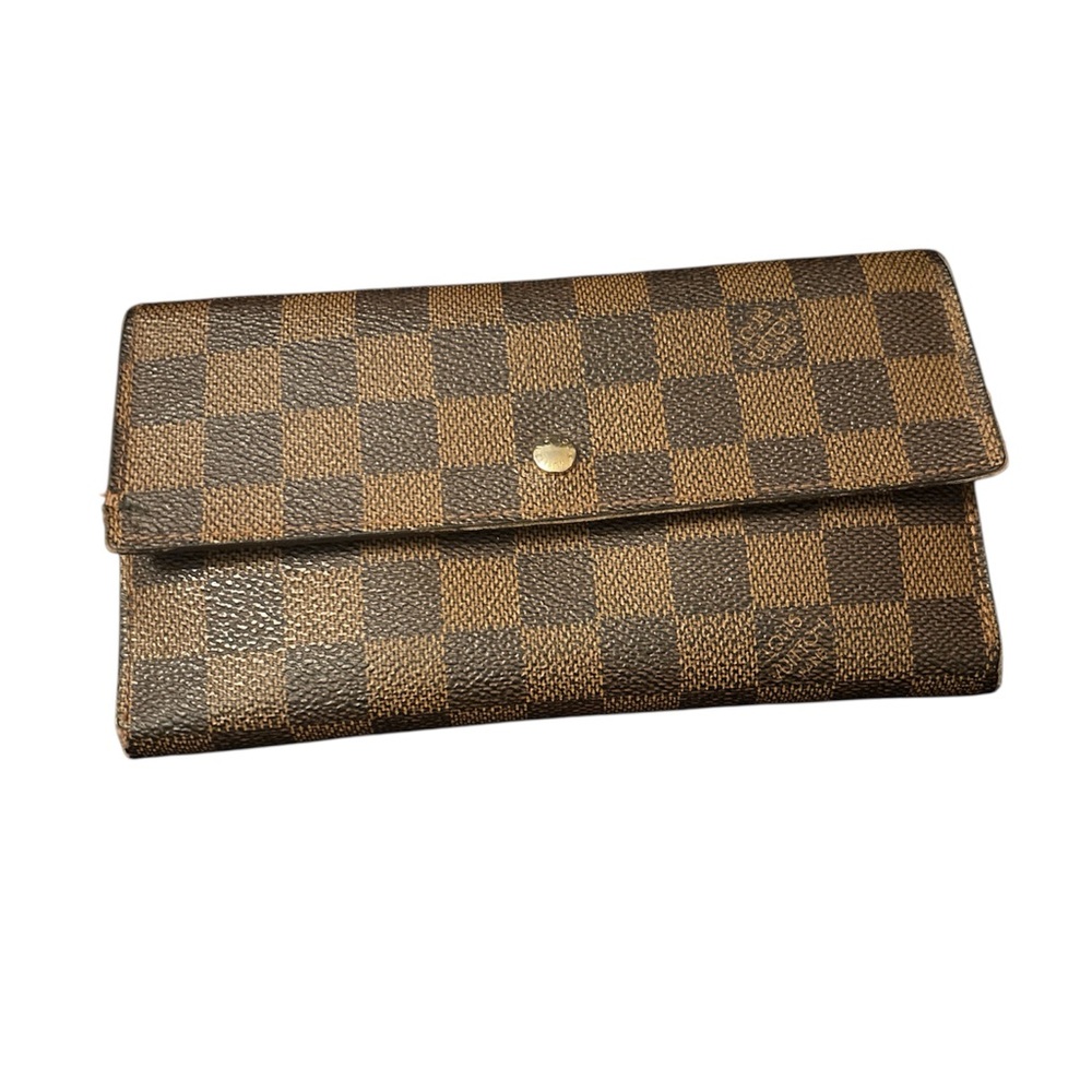 Louis Vuitton Damien Ebene Sarah wallet